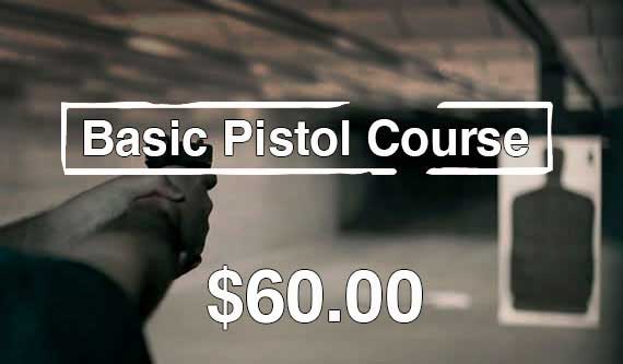 basic pistol course