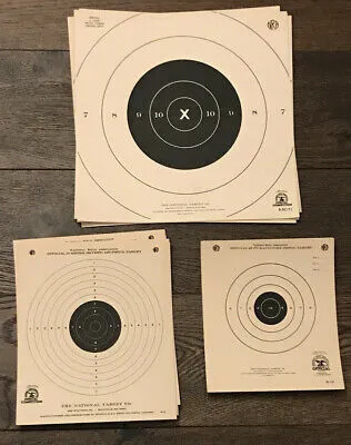 nra-pistol-targets