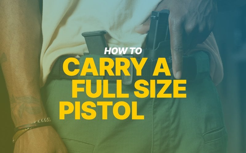 how to carry full-size pistol concealed - thumb