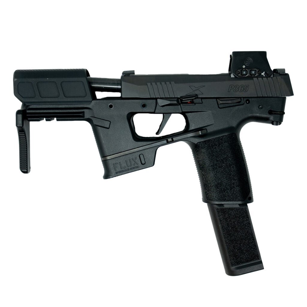 p365 flux raider with sig red dot for rent