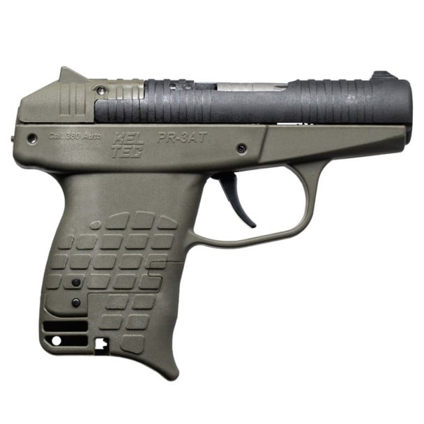 KEL-TEC PR-3AT .380 Auto 2.85in 13rd Green Semi-Automatic Pistol (PR-3ATGRN)