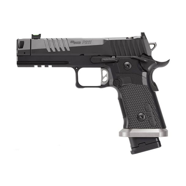 SIG SAUER P211-GTO 9mm 4.4in 1x23rd/2x21rd Semi-Automatic Pistol (211F-9-GTO)